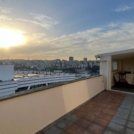 Апартаменты 200 M2 Muhtesem Cati Kati, Roof Стамбул Экстерьер фото
