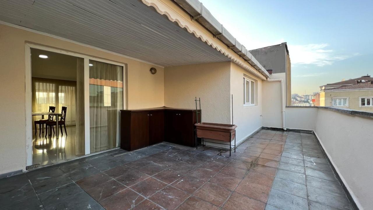 Апартаменты 200 M2 Muhtesem Cati Kati, Roof Стамбул Экстерьер фото